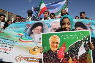 حضور هیات پزشکی ورزشی استان اصفهان در راهپیمایی ۲۲ بهمن