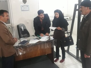 بازرسی سر ناظر و دبیر هیات  از بخش سفید دشت و فرادنبه - چهار محال وبختیاری