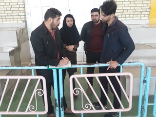 بازرسی سر ناظر و دبیر هیات  از بخش سفید دشت و فرادنبه - چهار محال وبختیاری