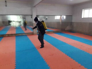 ضد غفونی اماکن ورزشی - چهار محال وبختیاری