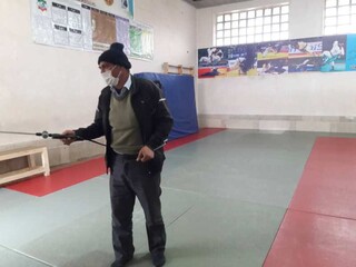 ضد غفونی اماکن ورزشی - چهار محال وبختیاری