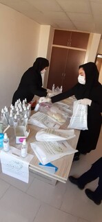 توزیع اقلام پیشگیری و ضد عفونی در ادارات ورزش و جوانان استان آذربایجان غربی