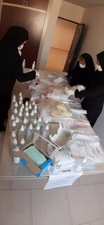 توزیع اقلام پیشگیری و ضد عفونی در ادارات ورزش و جوانان استان آذربایجان غربی