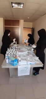 توزیع اقلام پیشگیری و ضد عفونی در ادارات ورزش و جوانان استان آذربایجان غربی