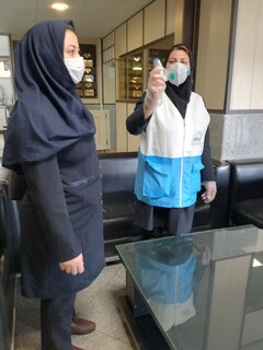 غربالگری پرسنل اداره کل ورزش و جوانان استان البرز توسط کادر پزشکی هیأت پزشکی ورزشی استان