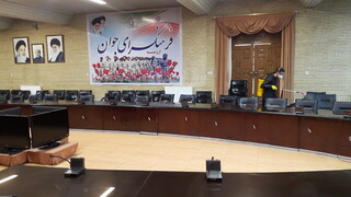 گند زدایی و ضدعفونی کردن فرهنگسرای خانه جوان ارومیه