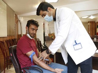 تست کرونای تیم صنعت مس کرمان