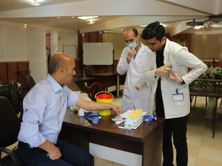 تست کرونای تیم صنعت مس کرمان