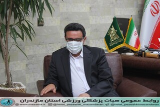 / گزارش تصویری /دیدار رئیس هیات پزشکی ورزشی با مدیر کل اداره ورزش و جوانان استان مازندران