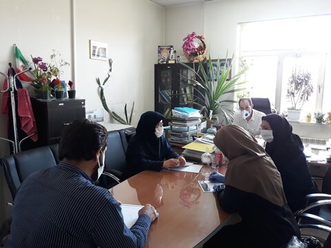 نشست هیات با واحد بازرسی - چهار محال وبختیاری