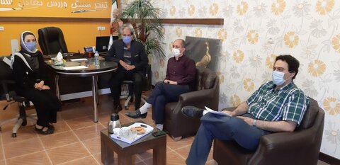نشست هماهنگی با موضوع رعایت پروتکل بهداشتی باشگاه ها در سطح استان