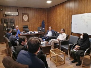 نشست هماهنگی و تبیین دستورالعمل های بهداشتی جهت برگزاری مسابقات لیگ فوتبال