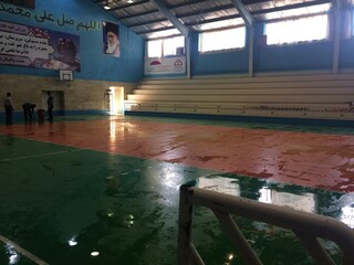 نظارت و بازرسی ناظرین سلامت شهرستان تفت، در جهت اجرای پروتکل های بهداشتی در اقدام به بازگشایی مراکز ورزشی