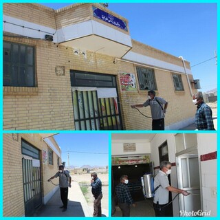 نظارت و بازرسی ناظرین سلامت شهرستان خاتم، در جهت اجرای پروتکل های بهداشتی در اقدام به بازگشایی مراکز ورزشی