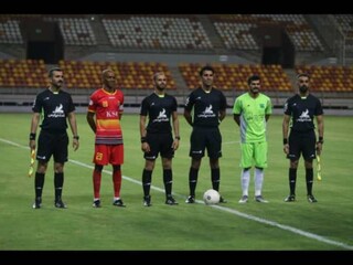 بازی دوستانه بین دو تیم فولاد خوزستان و صنعت نفت آبادان