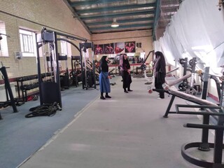 نظارت و بازرسی ناظرین سلامت شهرستان اشکذر، در جهت اجرای پروتکل های بهداشتی در اقدام به بازگشایی مراکز ورزشی