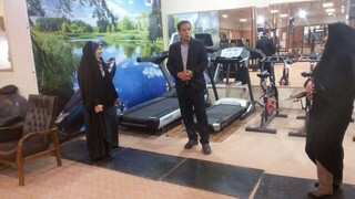 نظارت و بازرسی ناظرین سلامت شهرستان اشکذر، در جهت اجرای پروتکل های بهداشتی در اقدام به بازگشایی مراکز ورزشی