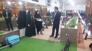 نظارت و بازرسی ناظرین سلامت شهرستان اشکذر، در جهت اجرای پروتکل های بهداشتی در اقدام به بازگشایی مراکز ورزشی