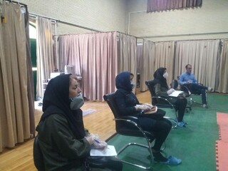 گزارش تصویری/برگزاری کارگاه آموزشی نحوه ضدعفونی صحیح باشگاه های ورزشی برای مقابله با ویروس کرونا