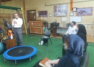 گزارش تصویری/برگزاری کارگاه آموزشی نحوه ضدعفونی صحیح باشگاه های ورزشی برای مقابله با ویروس کرونا