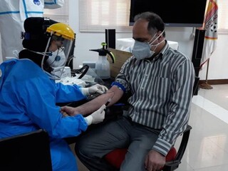 مرحله دوم تست کرونا  تیم فولاد نوین در استان خوزستان