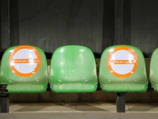 آماده سازی استادیوم شهید باهنرکرمان جهت دربی صنعت مس کرمان و رفسنجان