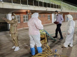 آماده سازی استادیوم شهید باهنرکرمان جهت دربی صنعت مس کرمان و رفسنجان