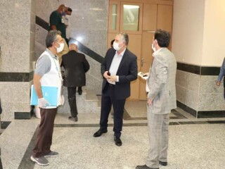 نظارت افسران کنترل سلامت بر بازی صنعت مس کرمان و رفسنجان