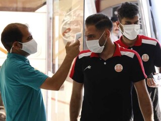 نظارت افسران کنترل سلامت بر بازی صنعت مس کرمان و رفسنجان