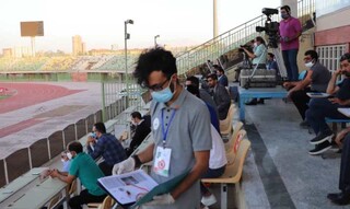 نظارت افسران کنترل سلامت بر بازی صنعت مس کرمان و رفسنجان