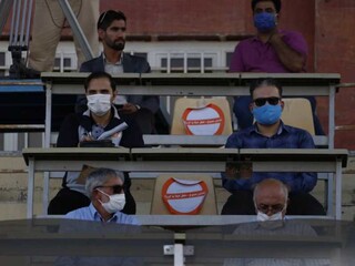 نظارت افسران کنترل سلامت بر بازی صنعت مس کرمان و رفسنجان