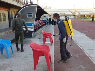 دیدار تیم گل ریحان البرز و فجر سپاسی شیراز