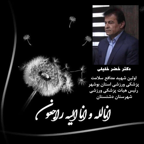 شهید دکتر خضر خلیلی