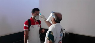 برگزاری مسابقه فوتبال 90 ارومیه و گل ریحان البرز در ورزشگاه شهید باکری ارومیه