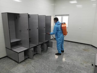 برگزاری مسابقه فوتبال 90 ارومیه و گل ریحان البرز در ورزشگاه شهید باکری ارومیه