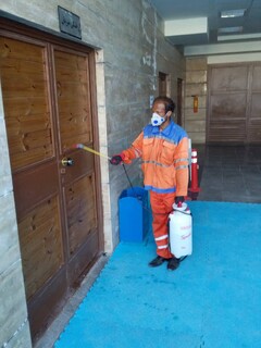 ضدعفنی ورزشگاه مهدوی