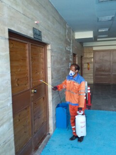 ضدعفنی ورزشگاه مهدوی