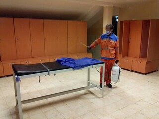 ضدعفنی ورزشگاه مهدوی