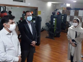 نظارت بر اماکن ورزشی استان کرمان