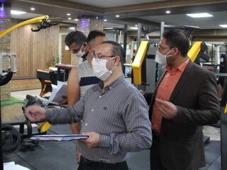 نظارت بر اماکن ورزشی استان کرمان