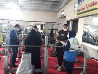 نظارت بر اماکن ورزشی استان کرمان
