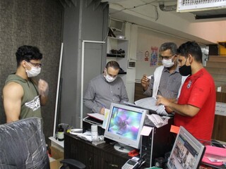 نظارت بر اماکن ورزشی استان کرمان