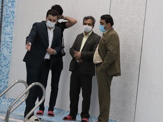 نظارت بر اماکن ورزشی شهر کرمان