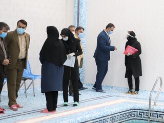 نظارت بر اماکن ورزشی شهر کرمان