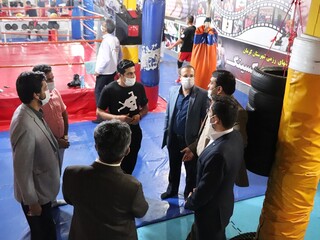 نظارت بر اماکن ورزشی شهر کرمان