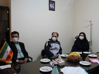 جلسه معرفی دبیر هیأت پزشکی قزوین