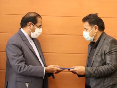 تودیع و معارفه رئیس هیأت پزشکی ورزشی رفسنجان