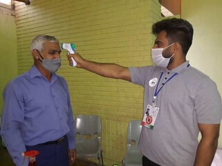 مراسم اهدایی خون جامعه ورزش در استان خوزستان