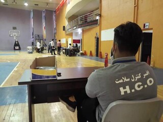 مراسم اهدایی خون جامعه ورزش در استان خوزستان