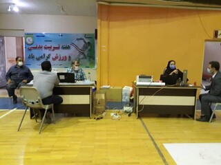 مراسم اهدایی خون جامعه ورزش در استان خوزستان